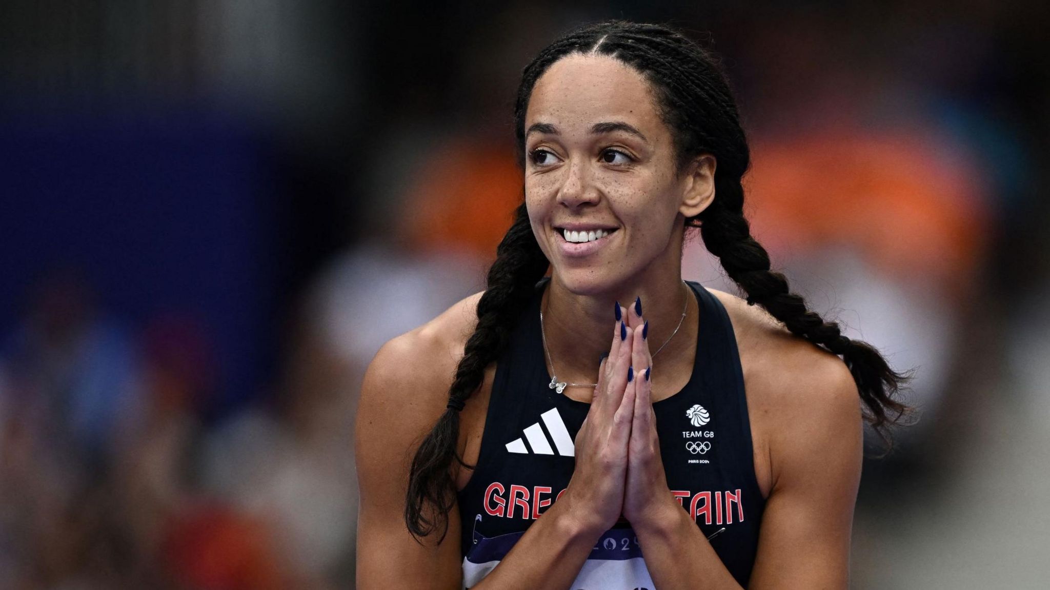 Report: Johnson-Thompson made a horrible mistake at the beginning of the heptathlon.