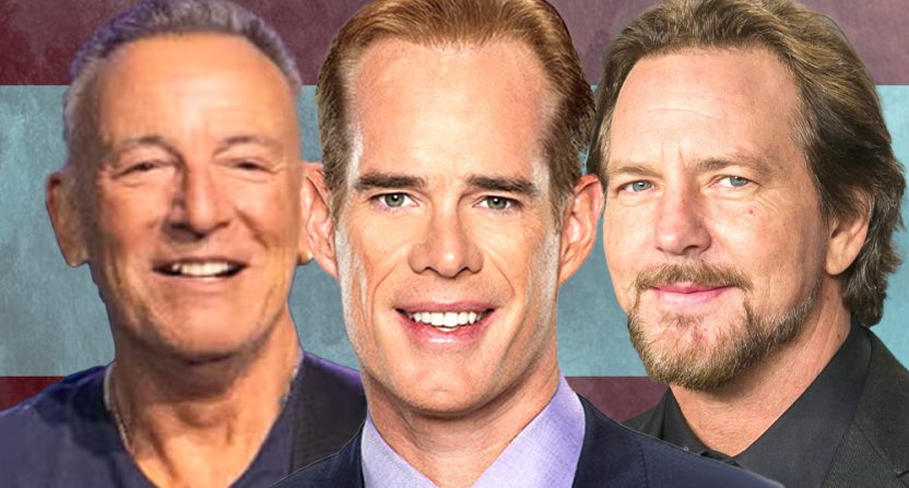 NEWS NOW: During the show, Joe Buck accepted a word challenge from Eddie Vedder and Bruce Springsteen.