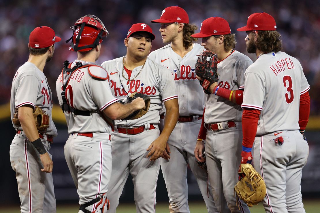 JUST-IN: Up against the Diamondbacks, the Phillies are riding a three-game winning streak.