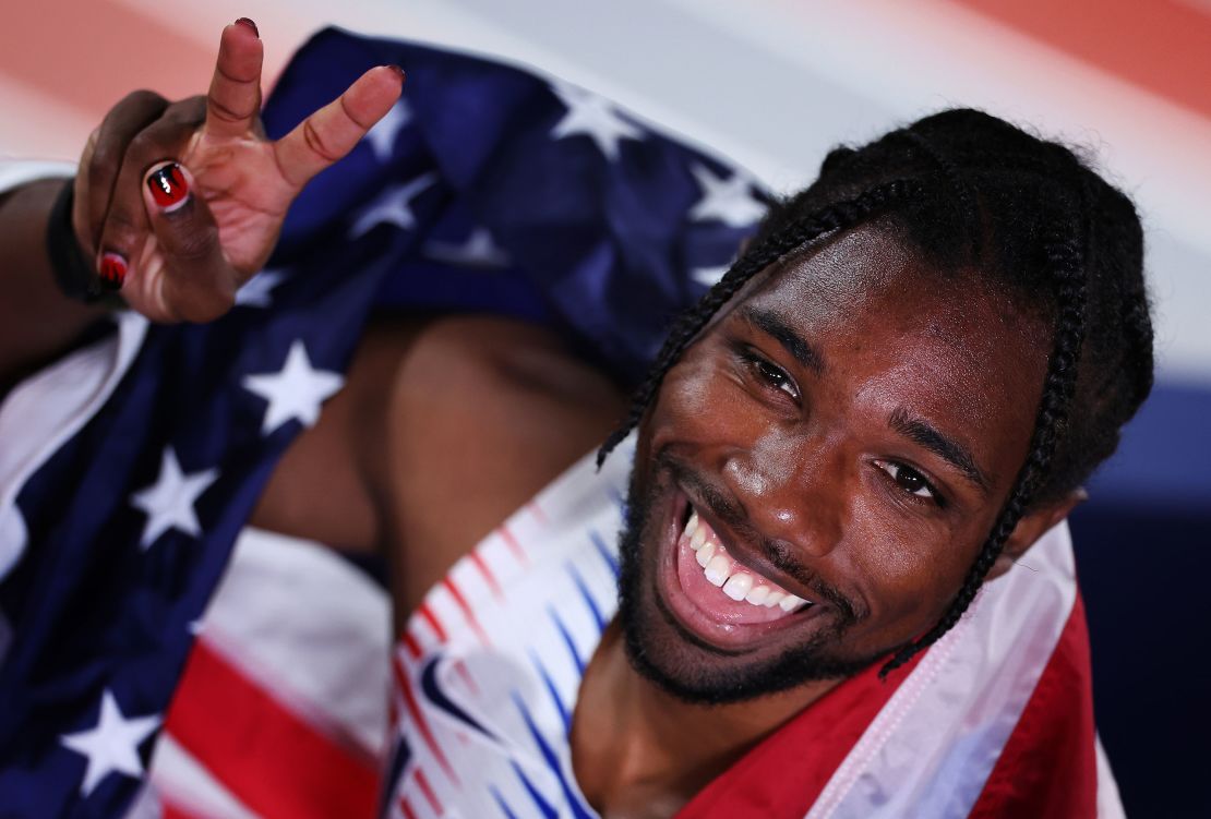 JUST NOW: Track and field athlete Noah Lyles discusses the legacy he want to leave behind.