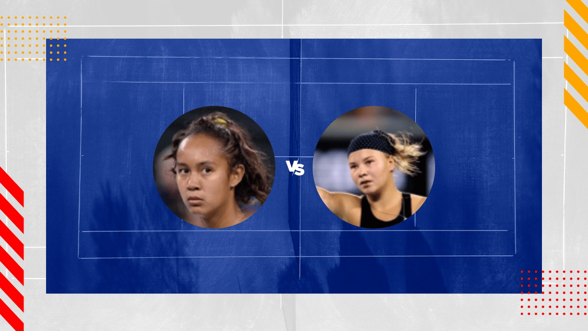 JUST NOW: Prediction and picks for Leylah Annie Fernandez vs. Diana Shnaider at the Wuhan Tennis Open.