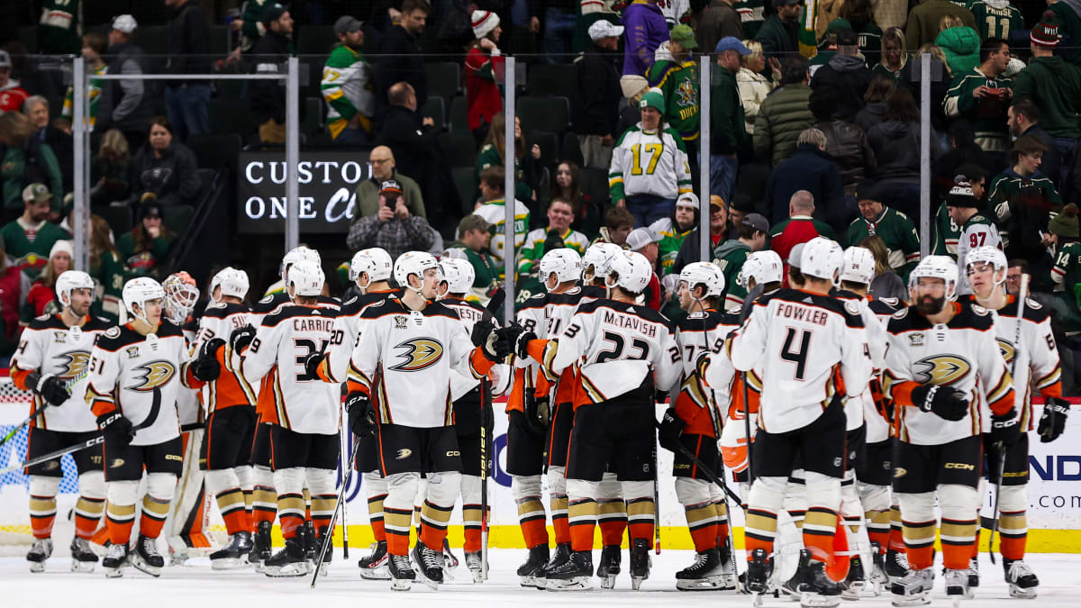 SO SAD: Four players have been fired by the Anaheim Ducks for failing to perform well enough.