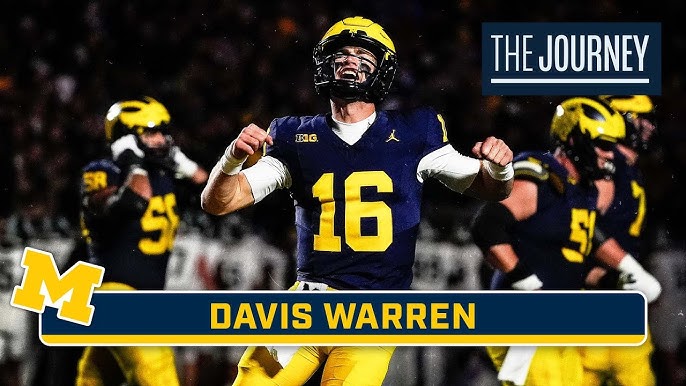 SAD NEWS: I Confirm The End Of The Journey! The Injury Is Too Much! Michigan QB Davis Warren Suffered Due To His…