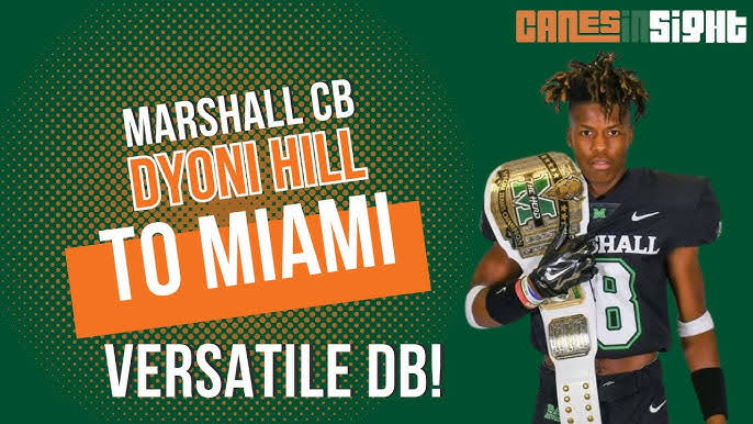 Heartbreaking News: Miami loses part-time starting CB Dyoni Hill to transfer portal