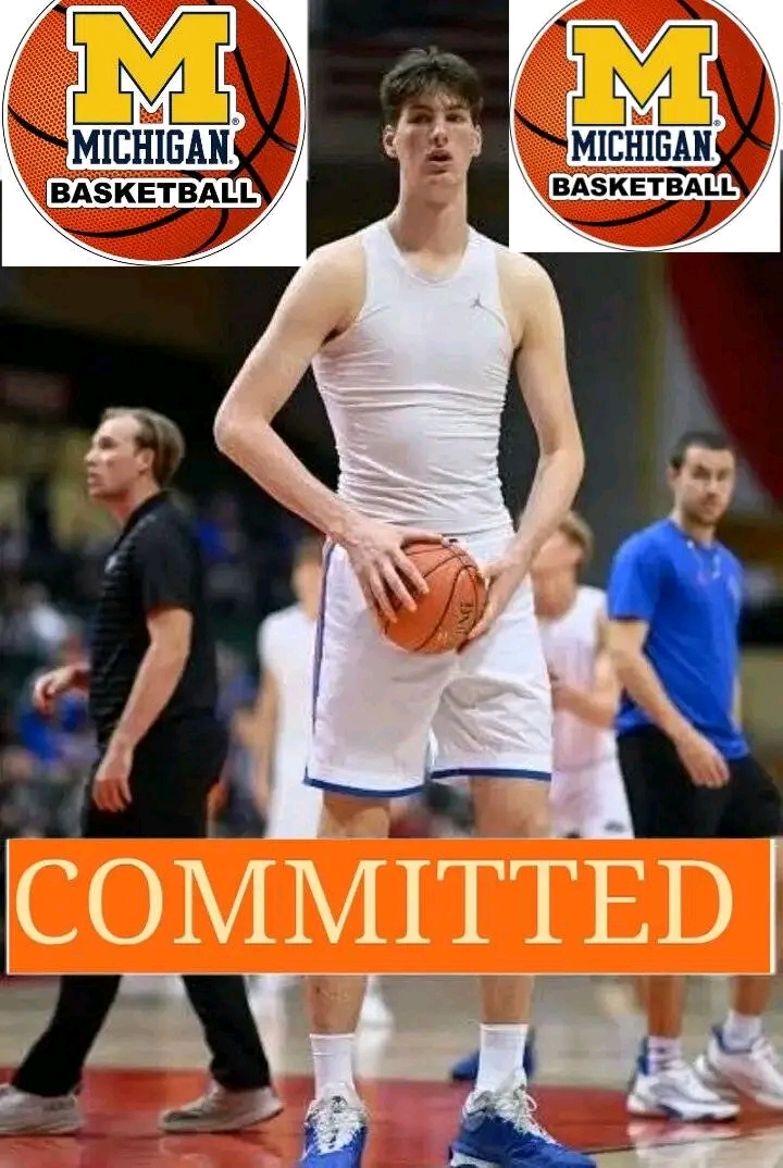 BREAKING NEWS: Nation’s No. 1 Player 7-Foot-9 Tall Shocks College Basketball World as He Flips Commitment to Michigan Wolverines Over Power Houses Like Indiana Hoosiers, Duke and Auburn Tigers……