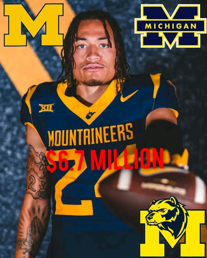 BREAKING NEWS: Five-Star Recruit Shocks College Football World by Rejecting $6.7 Million, Decommits from Mountaineer, and Flips commitment to Michigan Over Notre Dame and Georgia